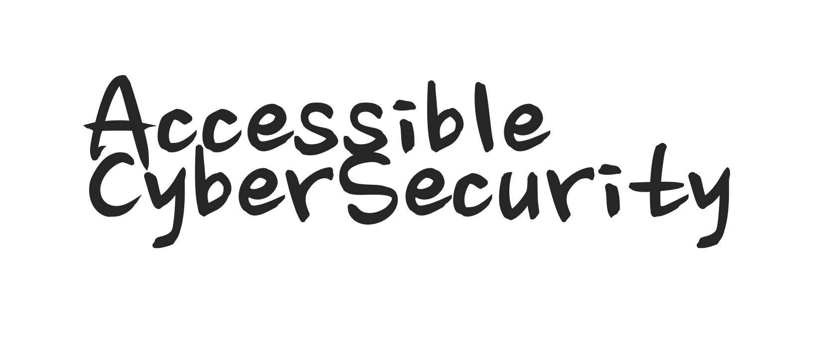 Accessible Cybersecurity Logo